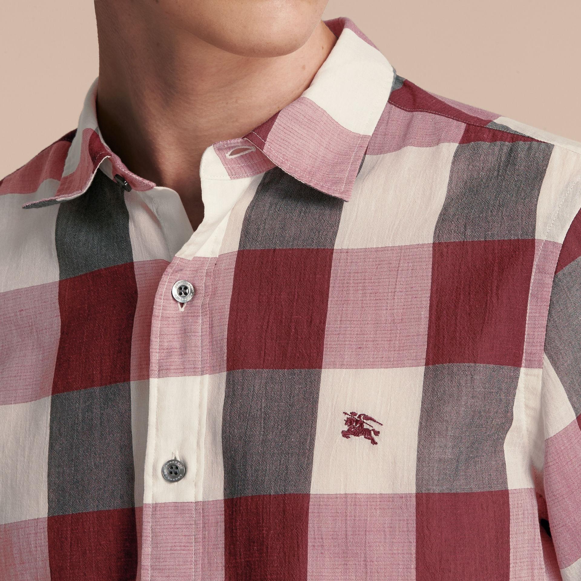pink burberry shirts